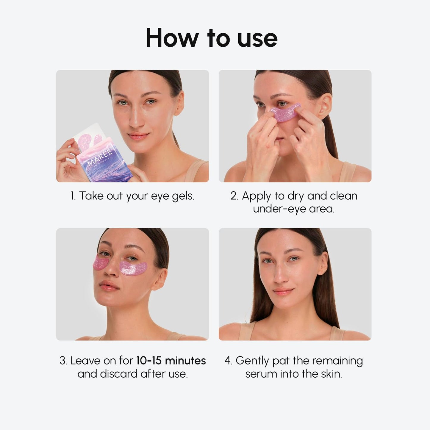 Collagen Under Eye Patches for Women