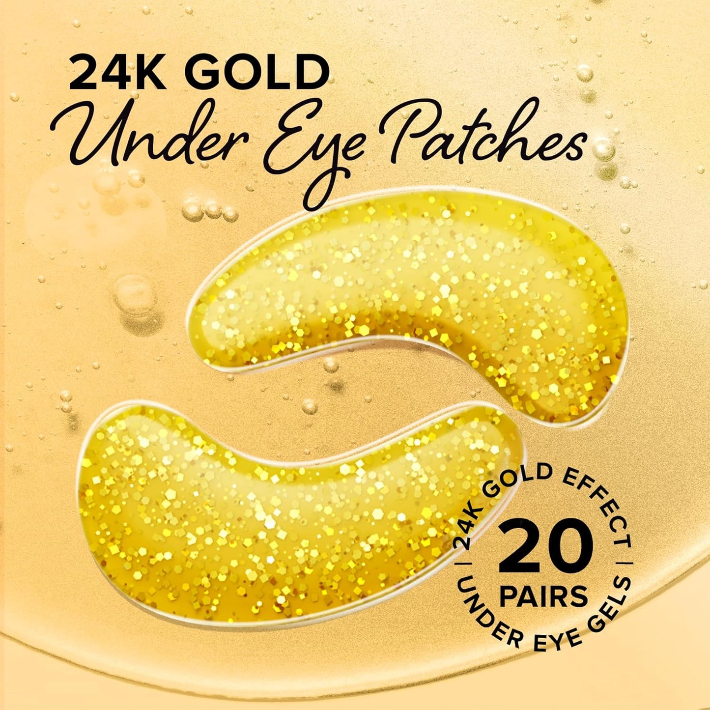 Gold Under Eye Patches for Women & Men