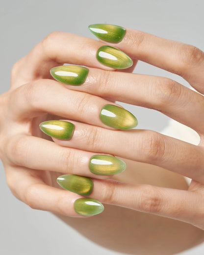 Cat Eye/Green grape(Handmade)